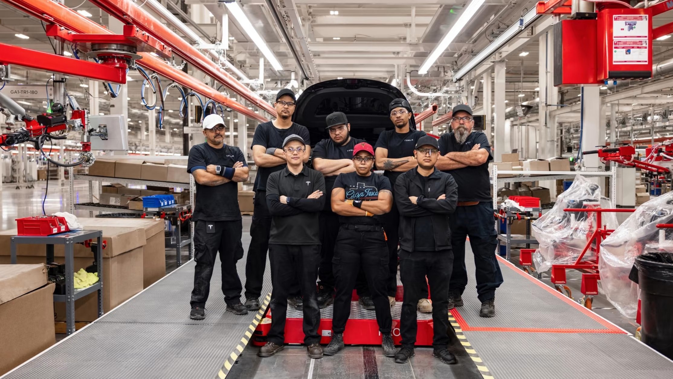 Tesla team
